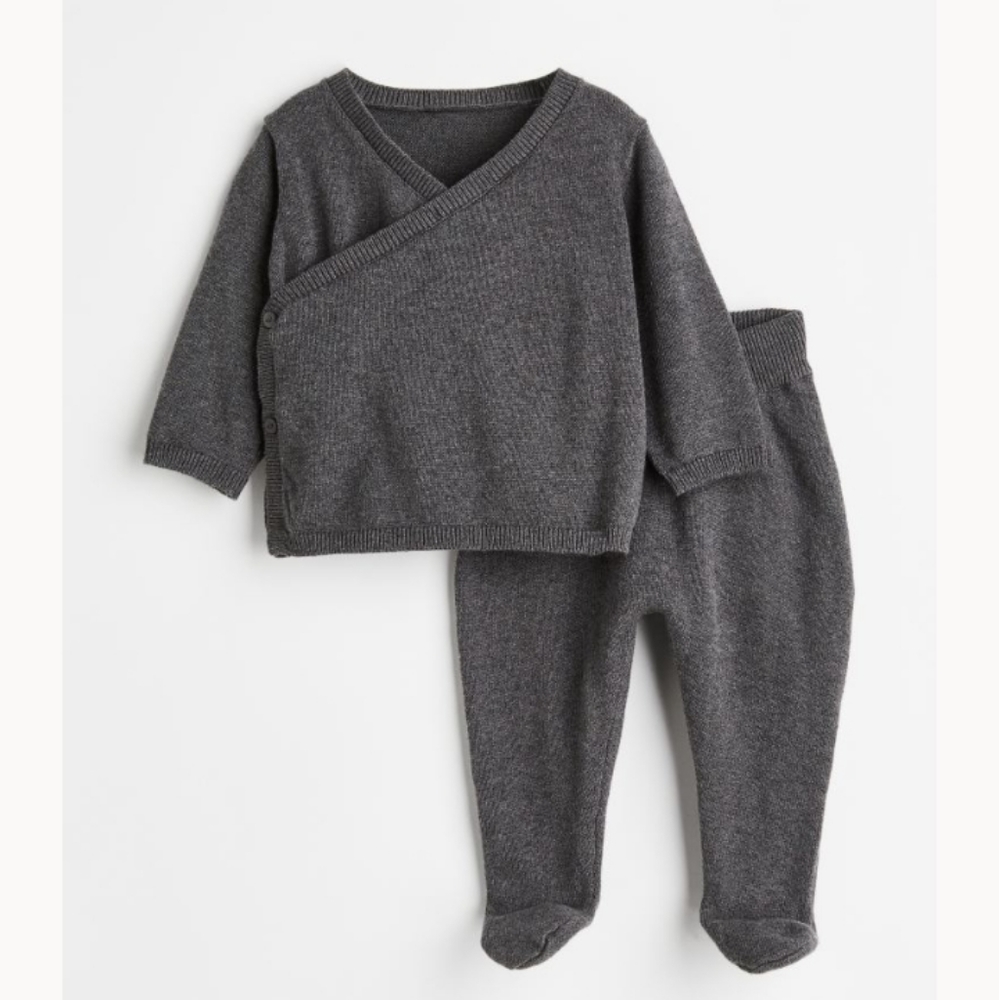 H&M Grey Sweater Set